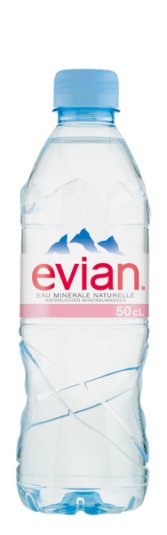 Evian Mineralwasser ohne Kohlensäure 50cl Pet Pic1