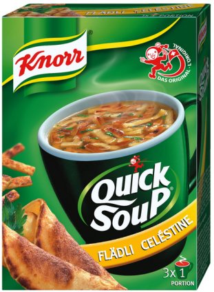 Knorr Quick Soup Flädli 34g 3x1 Port. Pic1