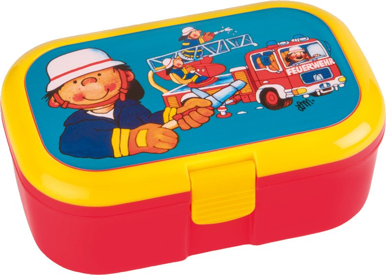 Lutz Mauder Lunchbox mit Obstfach Feuerwehr Pic1