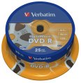 Verbatim DVD-R 4.7GB 25er boîte