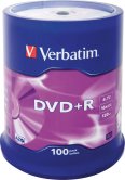 Verbatim DVD+R 1-16x 4.7GB 100er boîte