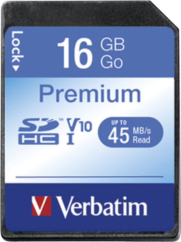 Verbatim Secure Digital (SD-) HC Card 16GB Pic1