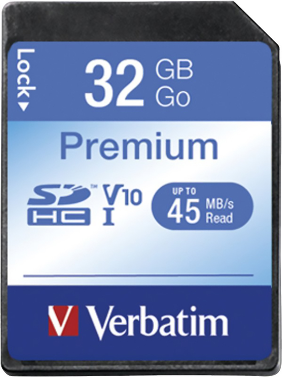 Verbatim Secure Digital (SD-) HC Card 32GB Pic1