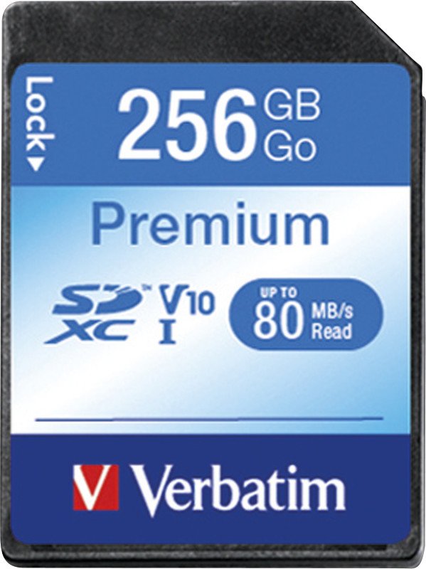 Verbatim Digital SDXC Card 256GB Pic1