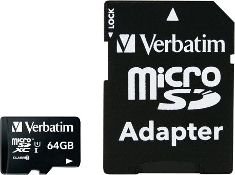 Carte micro SD 64go + adaptateur - CCHF