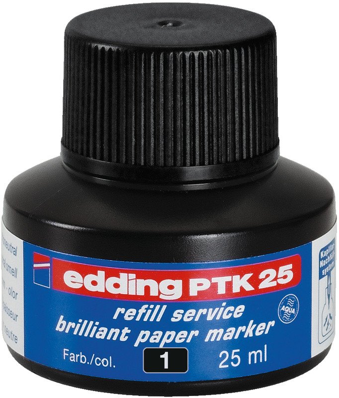 Edding Nachfülltusche PTK 25 permanent 25ml Pic1