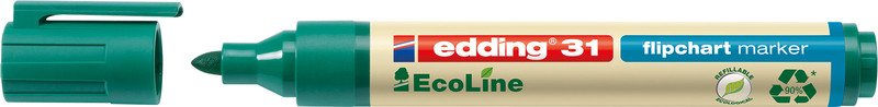 Edding 31 Ecoline Flipchart marqueur n/rechargeable Pic1