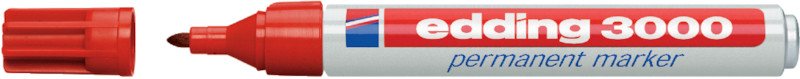 Edding Permanentmarker 3000 1.5-3mm nachfüllbar à 4 Stück Pic2