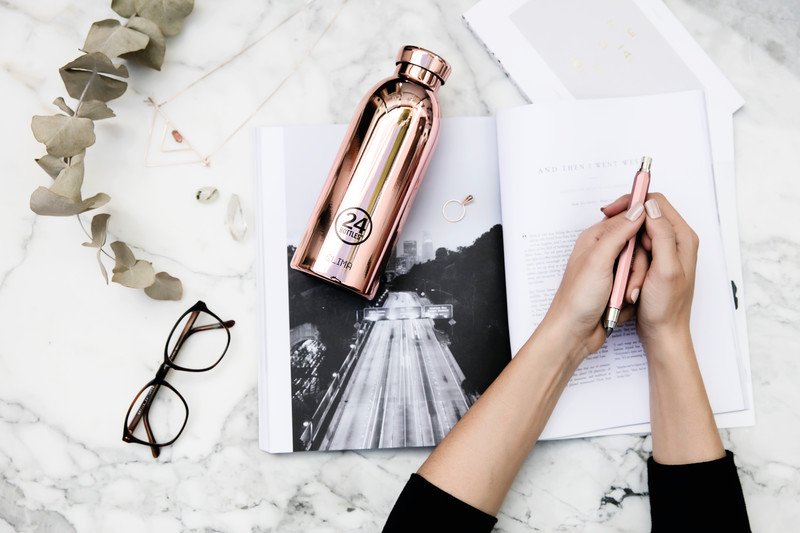 24Bottles Trinkflasche Clima 500ml Rose Gold Pic4