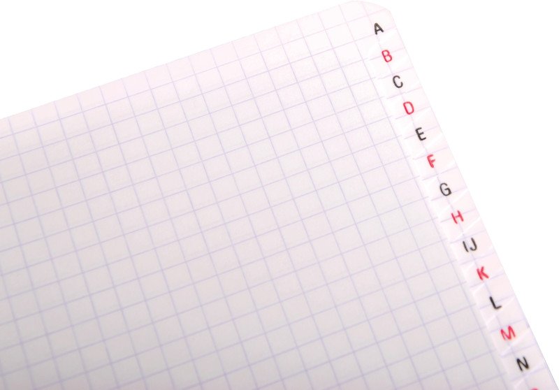 Clairefontaine Adressregister 11 x 17cm 5mm kariert Pic3