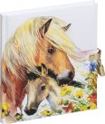 Pagna Tagebuch 155x180 mm Pferde Idylle