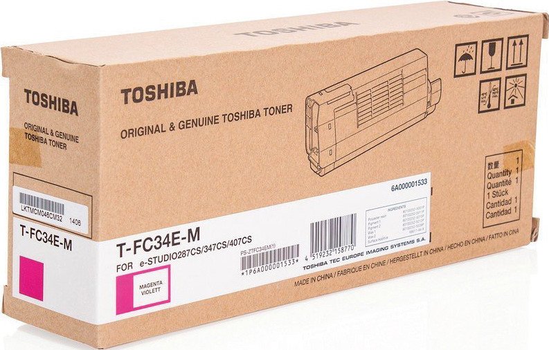 Toshiba Toner T-FC34EM magenta Pic1