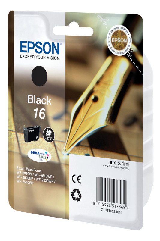 Epson InkJet T162140 schwarz Pic1