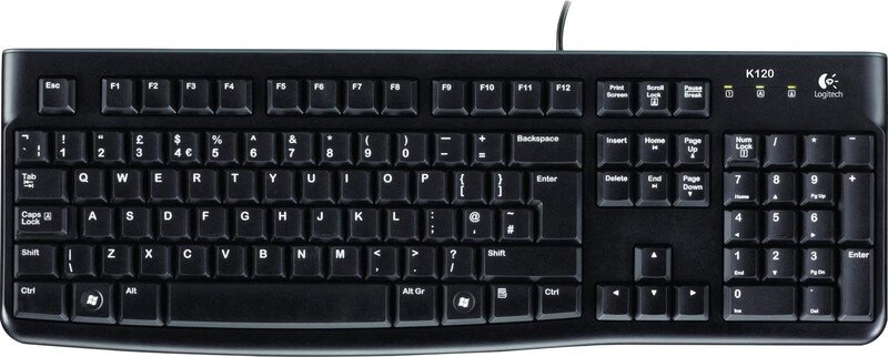 Logitech Tastatur K120 Pic1