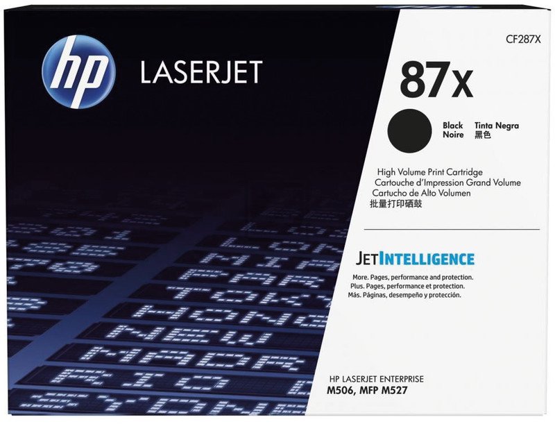 HP Toner 87X schwarz Pic1