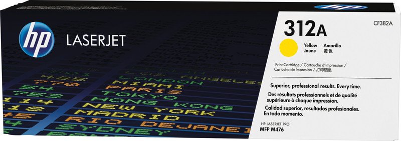 HP Toner 312A yellow Pic1