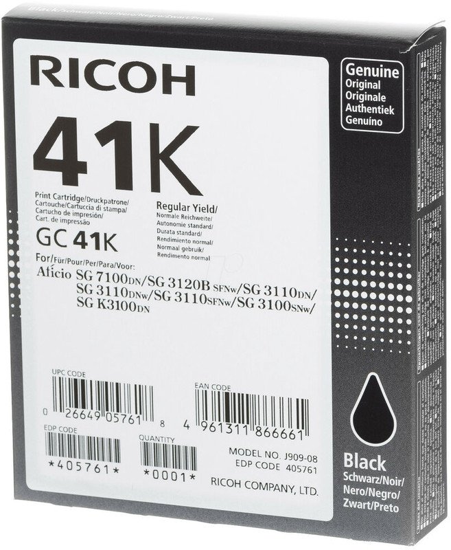Ricoh Toner GC-41K noir HY Pic1