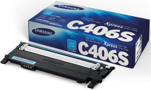 Samsung Toner CLT-C406S cyan Pic1