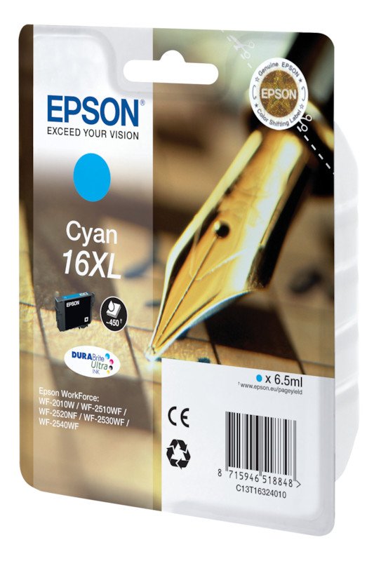 Epson InkJet 16XL cyan Pic1