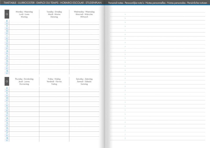 Clairefontaine Schüleragenda When 21 Pic1