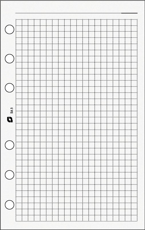 Succes Mini Notizpapier weiss kariert Pic1