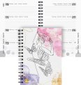 Biella Agenda scolaire 12x16.5cm 2024/2025 1S/2P Wire-O