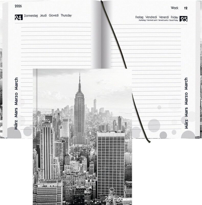 Biella Schüleragenda 12x16.5cm 2026 1T/1S Pic1