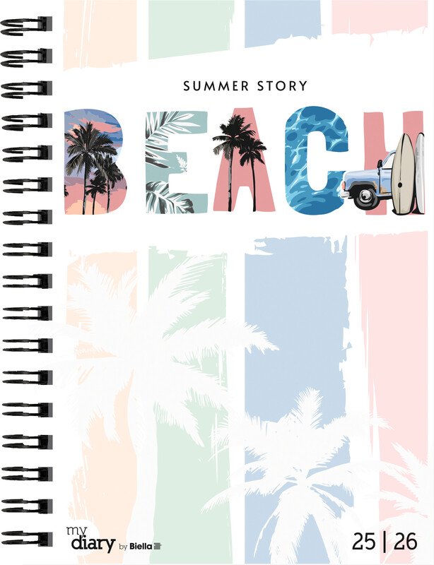 Biella Schüleragenda 12x16.5cm 2026 1W/2S Wire-O Pic3