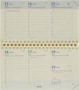 Brepols calendrier de rechange Interplan 1S/2P 2025