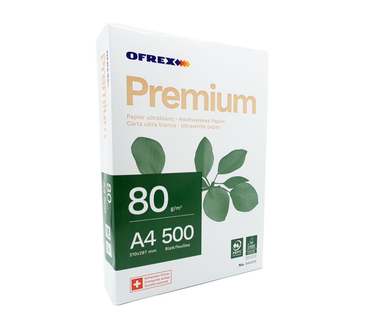 Ofrex Premium Papier A4 PEFC 80gr à 500 Blatt Pic1