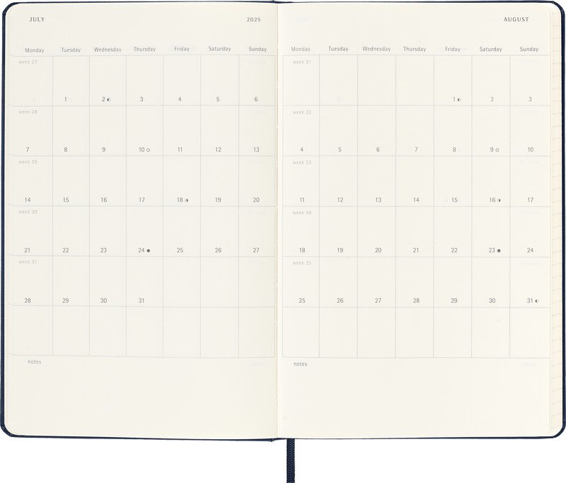 Moleskine Schüleragenda 13x21cm 24/25 1W/1S hard cover Pic3
