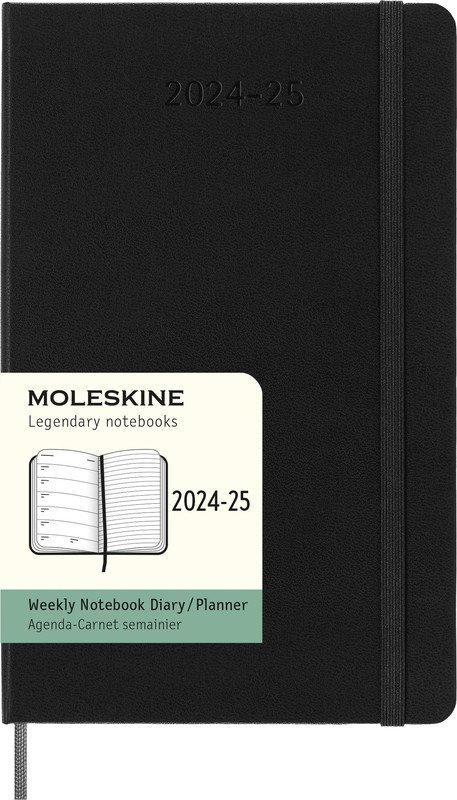 Moleskine Schüleragenda 13x21cm 24/25 1W/1S hardcover Pic1