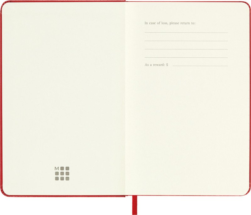 Moleskine Schüleragenda 9x14cm 24/25 1W/1S hardcover Pic2