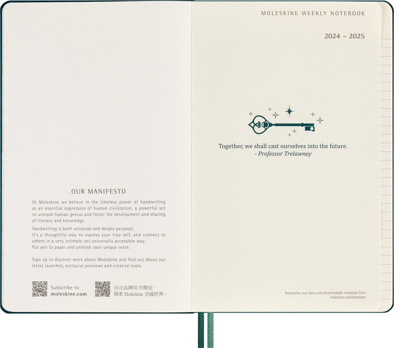 Moleskine Schüleragenda Harry Potter 1W/1S 18M Pic4