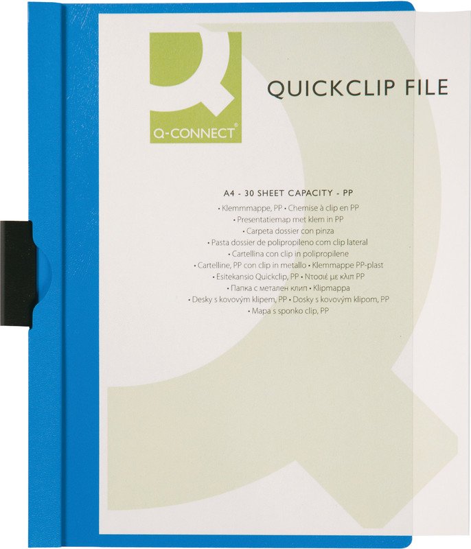 Connect Klemmhefter Quick Clip PP A4 bis 30 Blatt Pic3