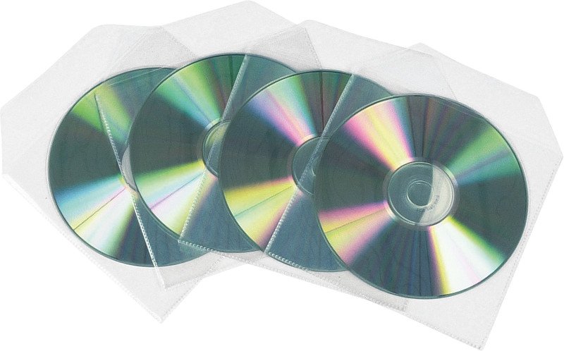 Connect CD/DVD-Taschen PP mit Klappe Pic1