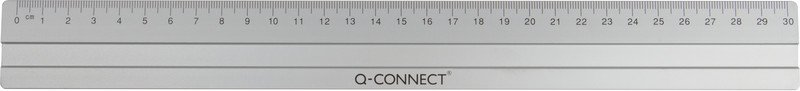 Q-Connect Massstab Alu 30cm Pic1