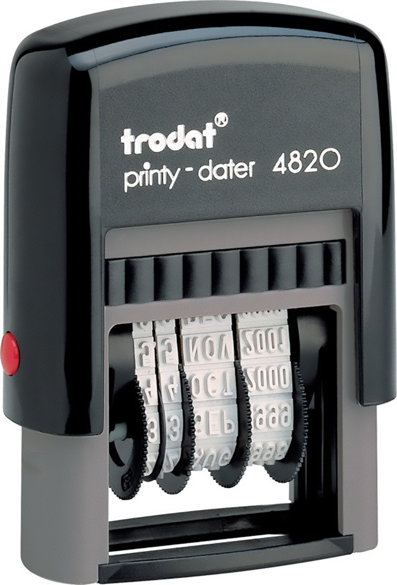 Trodat Printy Dater 4820 Deutsch 4mm Pic1