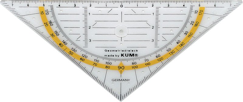 Kum Geo-Dreieck 16cm Farbring Pic1