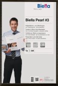 Biella Präsentationsmappe Pearl #3 A4 3-teilig schwarz