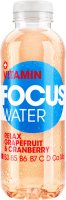 Focuswater Rot Relax Grapefruit & Cranberry