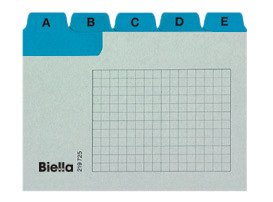 Biella Kartei-Leitkarten A7 quer A-Z à 25 Pic1
