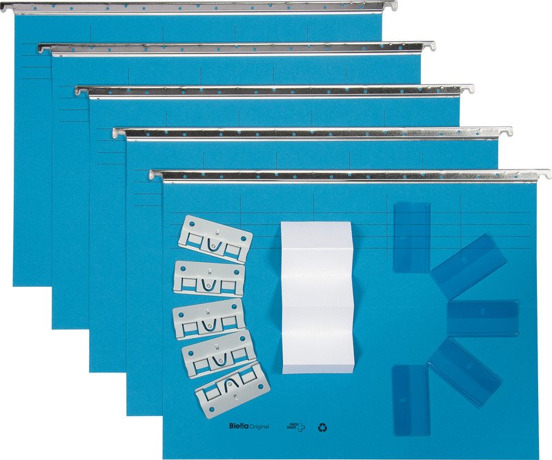 Biella Hängemappen Original 32 x 25cm 5er Set Pic1