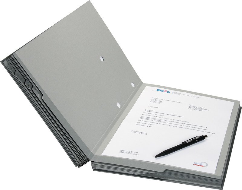 Biella Livre de signatures A4 20 compartiments Pic2