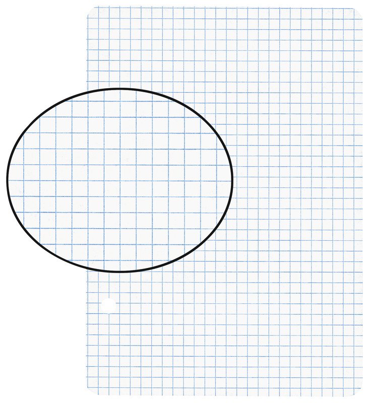 Biella Ringbucheinlagen A5 4mm quadrillé 4trous 100gr à 100 Pic1