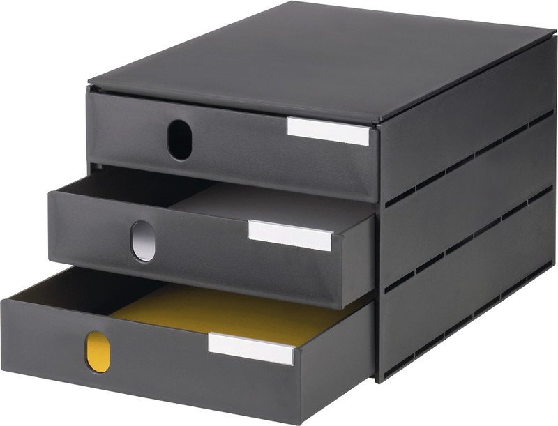 Styroval Pro Schubladenelement 3 Schubladen geschlossen Pic1