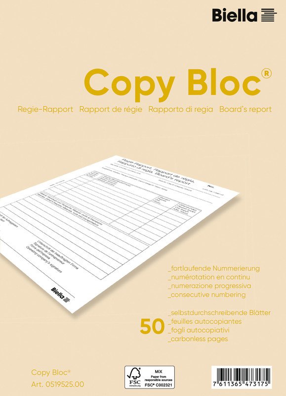 Biella Regie-Rapport-Buch A5 Pic3