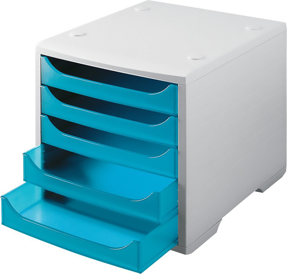 Styrobox Module à tiroirs L270xH255xP340mm avec 5 tiroirs Pic1