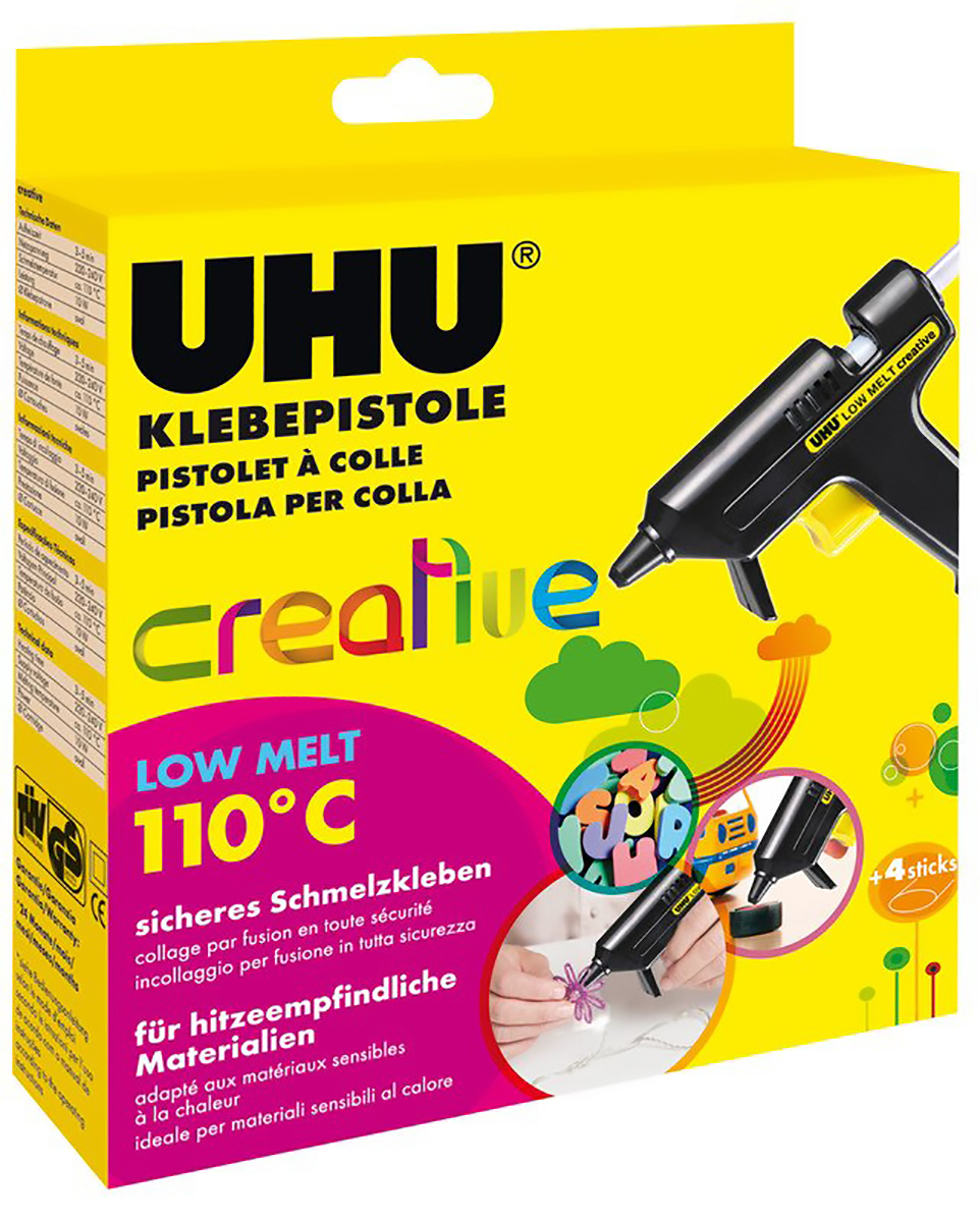 Uhu Klebepistole Creative - Low Melt 110°C LT110 180g 10W Pic1