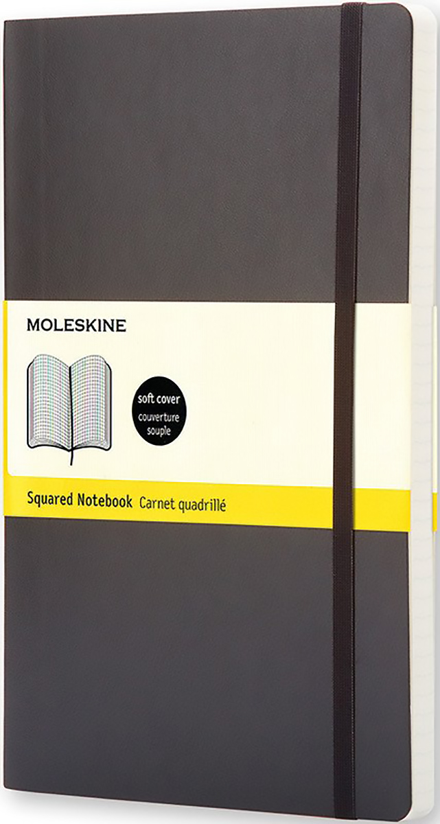 Moleskine Notizbuch Classic Soft Cover A6 kariert 192 Seiten Pic1